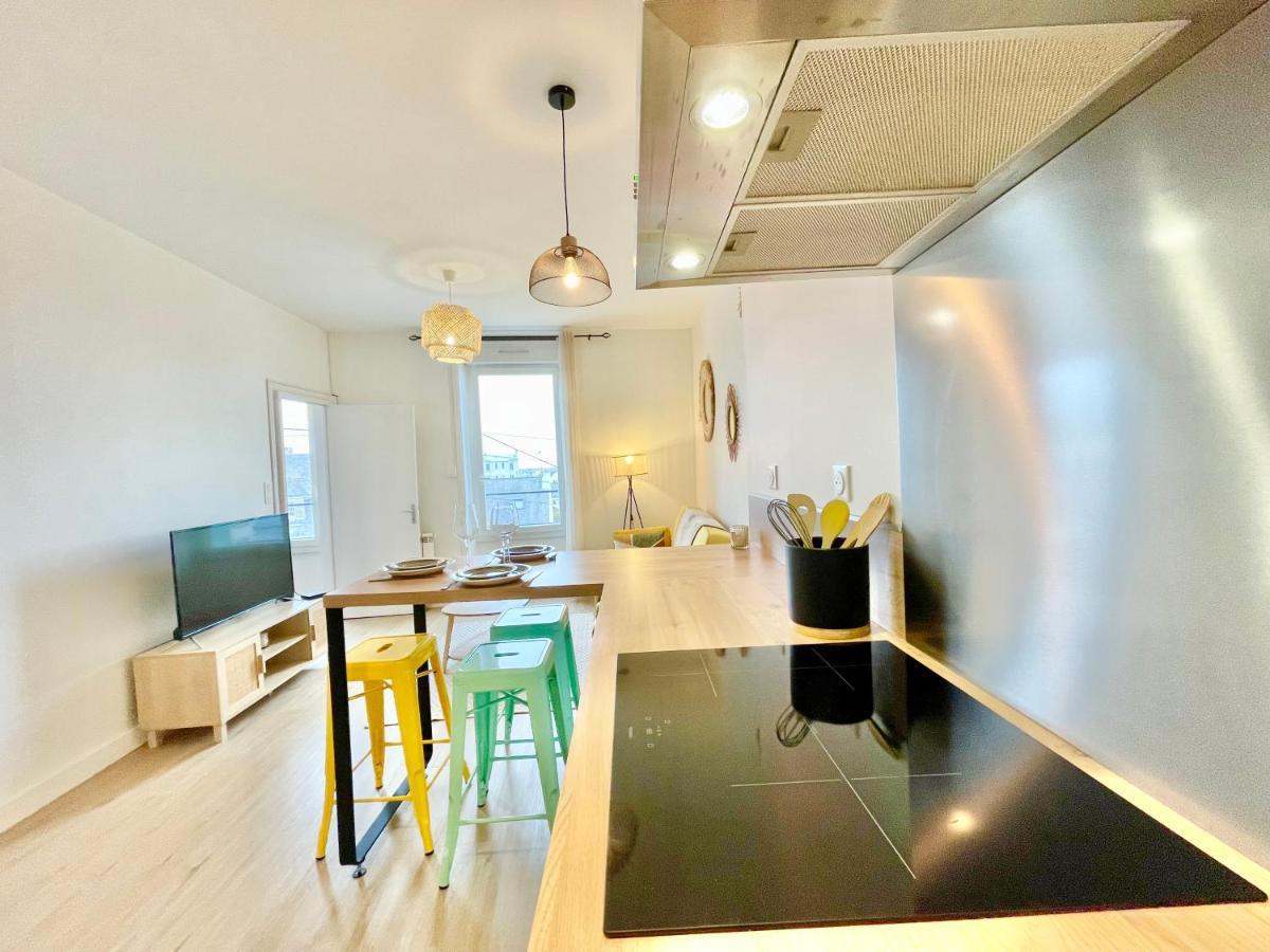 Brest - Le Gestin - Appartements - Lumineux - Tout Confort - Fibre Internet Eksteriør billede