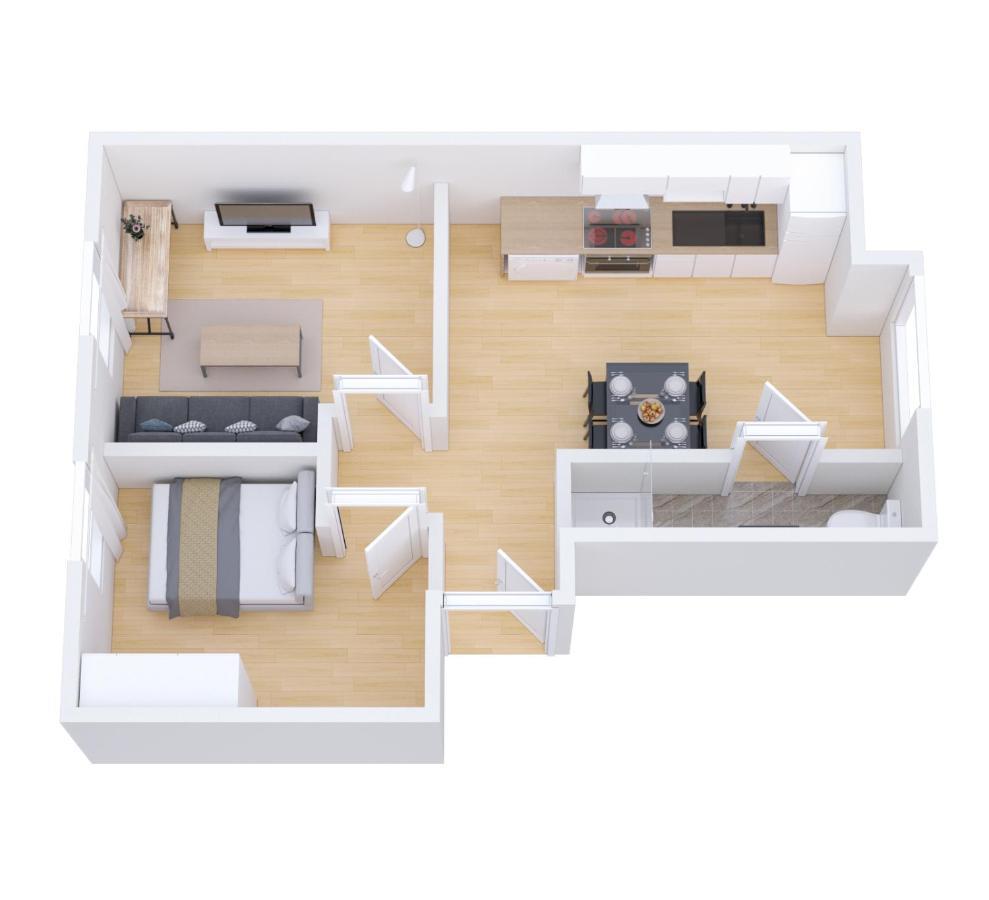 Brest - Le Gestin - Appartements - Lumineux - Tout Confort - Fibre Internet Eksteriør billede